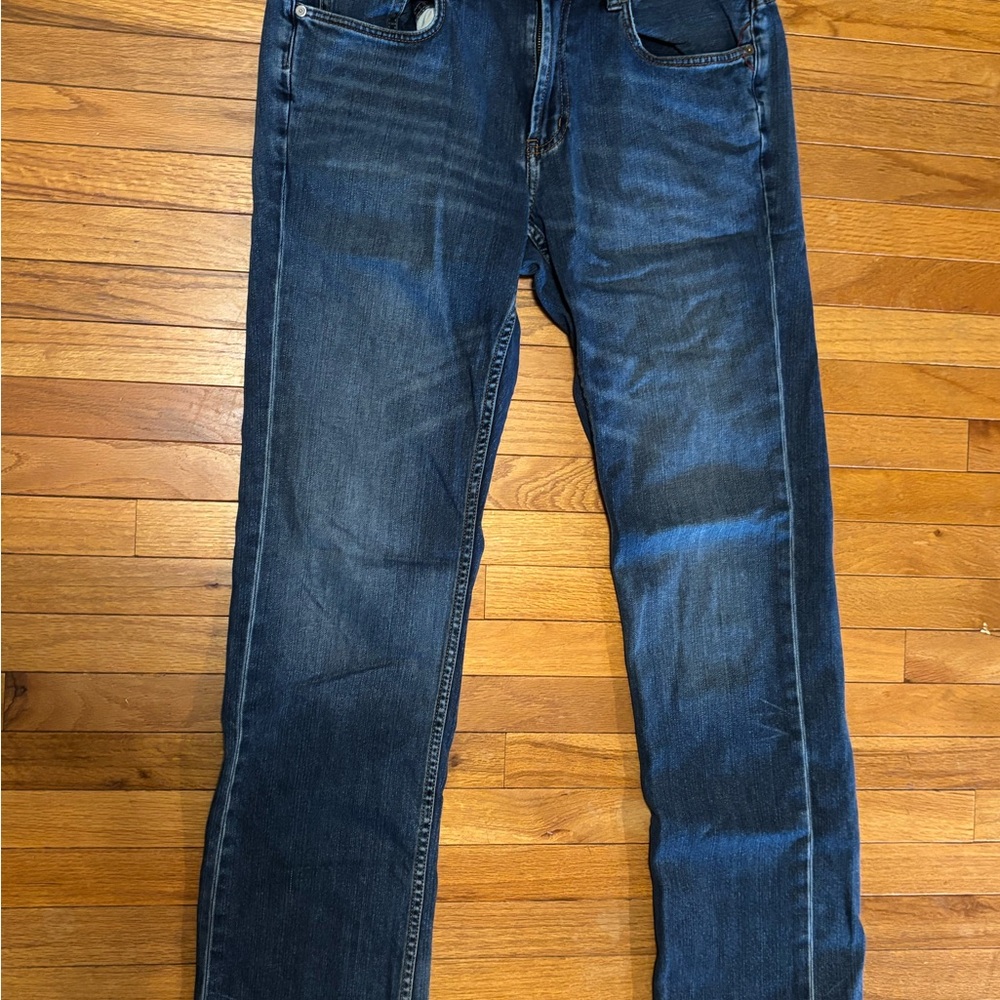Tommy Bahama Straight Leg Men's Blue Jeans